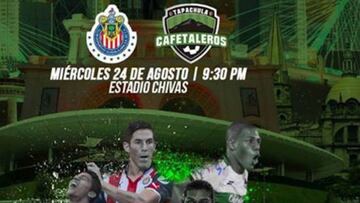 Chivas vs Cafetaleros de Tapachula en vivo online: Copa MX