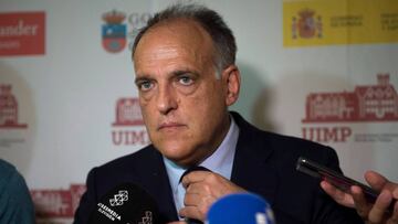 Tebas contesta a Infantino: "En la MLS participan tres de Canadá"