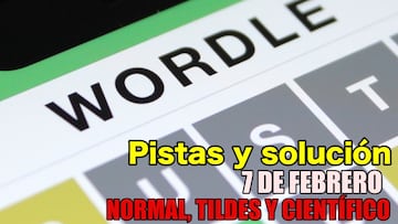 Wordle 7 de febrero soluciones pistas