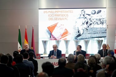 El Sevilla ya tiene recopilados sus 100 partidos más importantes