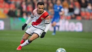 &Aacute;lvaro Garc&iacute;a, en el partido contra el Oviedo.