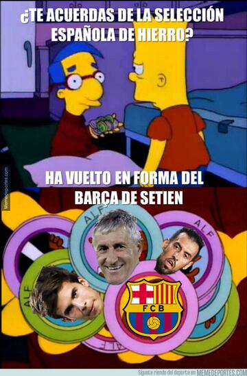 Los memes más divertidos de la derrota del Barça en Mestalla