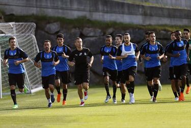 Gabi ya trabaja con Xavi en el
Al Sadd: también llevará el '14'