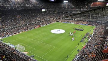 26/11/17 PARTIDO PRIMERA DIVISION
VALENCIA CF - FC BARCELONA
PANORAMICA MESTALLA SEGUIDORES