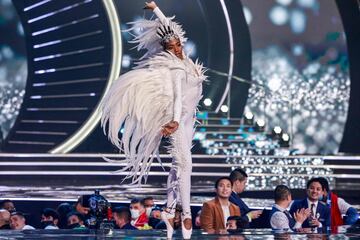 Miss Sudáfrica, Lalela Mswane, en el año 2021