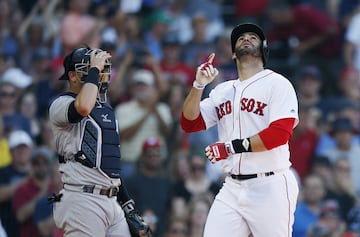 Así se llevaron la serie los Red Sox sobre los Yankees