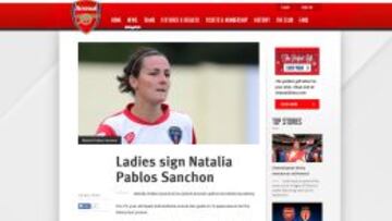 La española Natalia Pablos ficha por el Arsenal Ladies