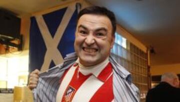 "El Atleti es divertirte y sufrir, es la vida misma"