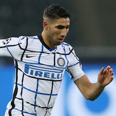 Achraf se reencuentra desde el banquillo