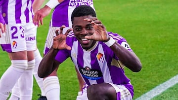Iván Cédric, la ‘pantera’ del gol del Real Valladolid Promesas