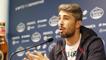 06/11/16  DEPORTIVO DE LA CORU&Ntilde;A ENTRENAMIENTO  RUEDA DE PRENSA DE LUISINHO