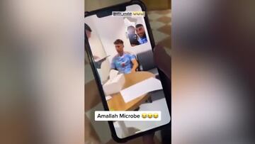 La burla de un marroquí a un jugador de España en pleno control antidoping