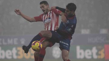 1 x 1 del Atlético: Koke se luce en su partido 400