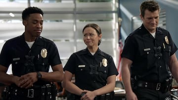 the rookie nathan fillion serie television policias los angeles