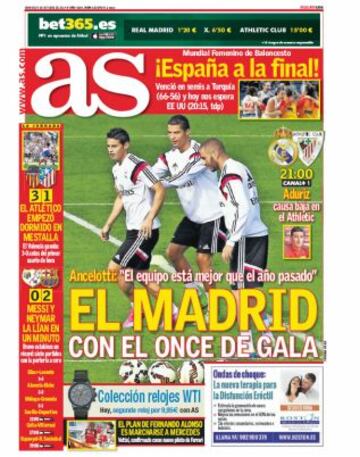 Las portadas de AS de octubre