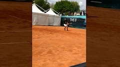 Garin prepara su debut en Múnich: así entrenó ante Daniel