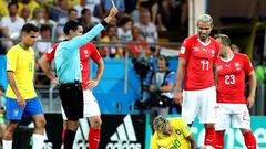 Así fue el arbitraje de Ramos Palazuelos en el Brasil vs Suiza