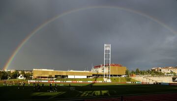 El campo de entrenamiento de la Selección.