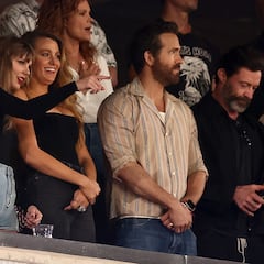 Taylor Swift attends second Chiefs game with Blake Lively, Ryan Reynolds, Hugh Jackman