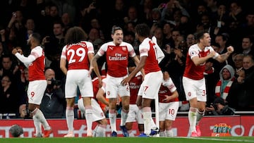 El Arsenal consiguió la victoria ante el Leicester.