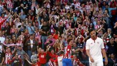 Sevilla outclassed by Atlético's rousing 'Dads vs Lads' display