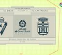 Resumen y goles del Eibar vs. Cartagena de la Liga Smartbank