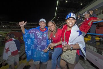 Así se vivió el ambiente en el Estadio Rommel Fernández para el duelo eliminatorio entre las selecciones de México y Panamá.