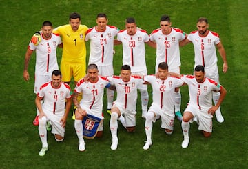 Formación inicial de Serbia.