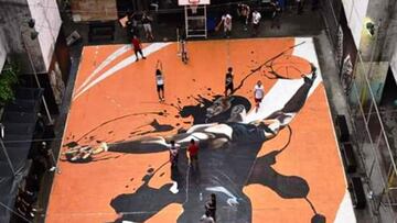 LeBron, en Filipinas: majestuoso pabellón con su imagen