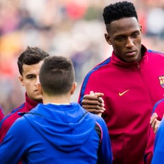 Samuel Umtiti a Yerry Mina: "Es imposible que Colombia gane"