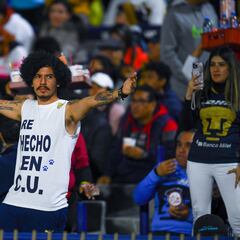Vídeos: Pese a perder, la afición de Pumas alentó hasta el último minuto