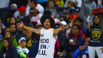 Vídeos: Pese a perder, la afición de Pumas alentó hasta el último minuto