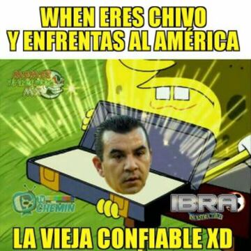 América y Chivas roban en los memes; 'El Conejo' no se salvó