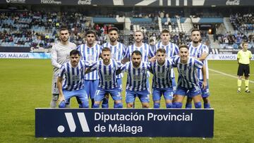 15/11/21 PARTIDO SEGUNDA DIVISION
 MALAGA CF - TENERIFE
 FORMACION 