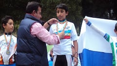 El tierno inicio de Egan Bernal en el ciclismo