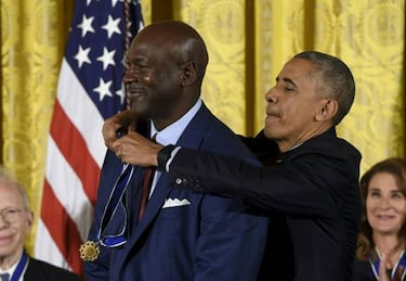 Obama, de Michael Jordan: "Es más que un meme de internet"