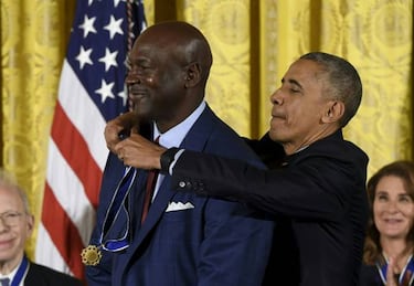 Obama, de Michael Jordan: "Es ms que un meme de internet"