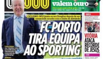 'O Jogo' dedicó su portada el pique.