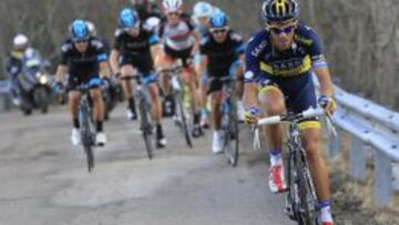 Contador va segundo en la general.