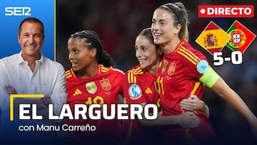 El Larguero, en directo: España golea en su debut europeo y el fútbol llora la muerte de Diogo Jota