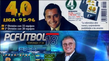 Michael Robinson, la eterna imagen de PC Fútbol