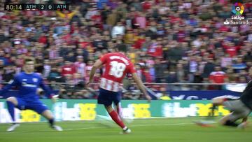 La gran definición de Diego Costa ante el Athletic