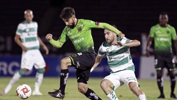 FC Juárez - Santos Laguna (1-1); Resumen del partido y goles