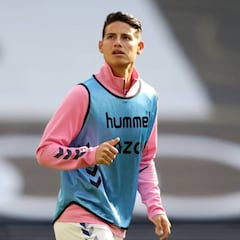 Banfield informa que James se fue gratis del Madrid al Everton