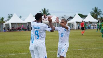 Honduras vence a Guayana Francesa y mantiene esperanzas de calificar