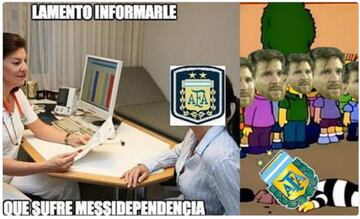 Argentina sufre: los memes que dejó el 6-1 de España