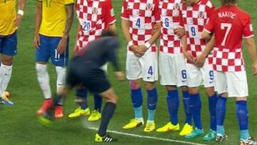 Nishimura usó el spray por primera vez en un Mundial