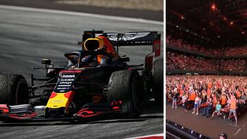 Un pabellón entero vibró con la victoria de Max Verstappen.
