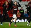 El debut de Mata con el United