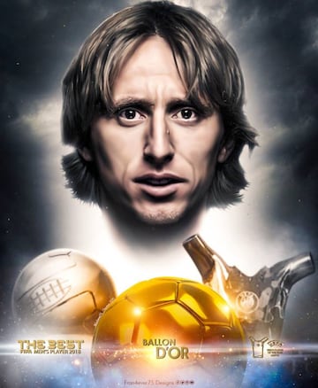 Modric Ballon d'Or 2018